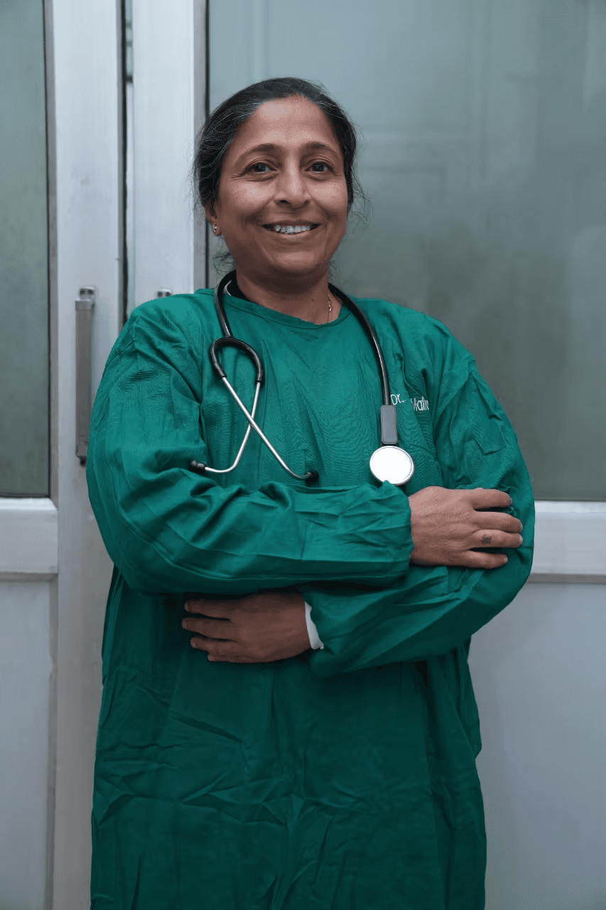 Dr. Vinita Malhotra — Obstetrician, Gynaecologist & Surgeon, Shanti Nursing Home, Saharanpur
